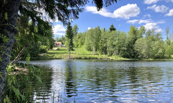 Uddeholm House | Unwind and Recharge: Waterside Country Home with Private Dock.