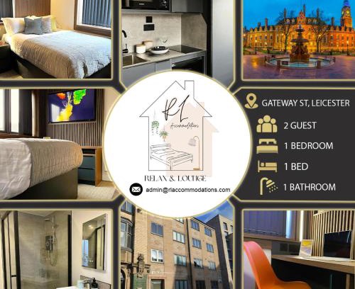Welford Apartment | Unwind in Style, One-Bedroom Haven 2C Close to DMU