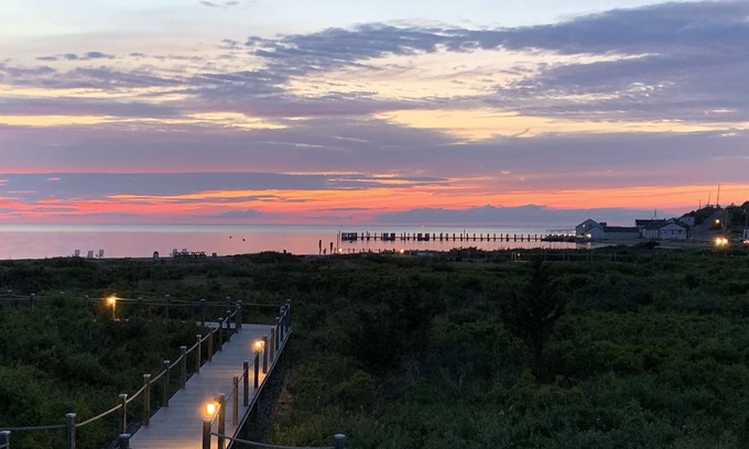 Montauk Condo | Updated Modern Waterfront condo with private beach, pool, tennis, pier & more.