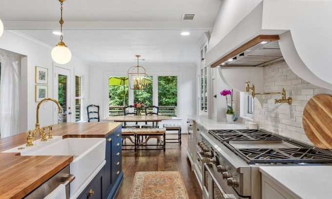Brentwood House | Updated & Spacious Home with Huge Yard, Office and Decks