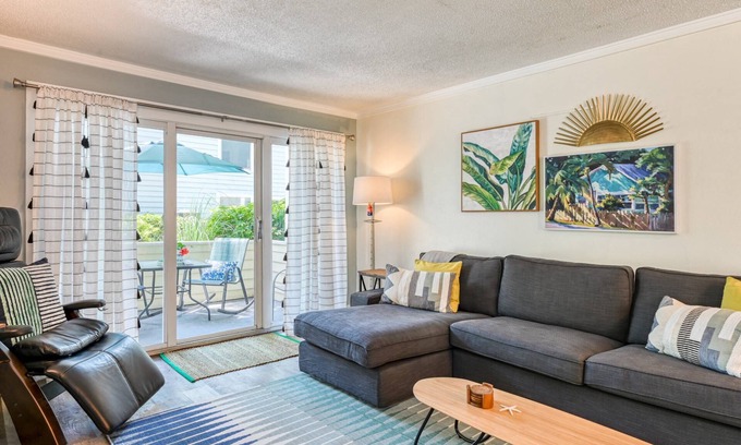 Butler Beach Condo | Updated! Steps to Pool and Beach Access, Minutes to Downtown Attractions, $300 in Free Tickets Daily