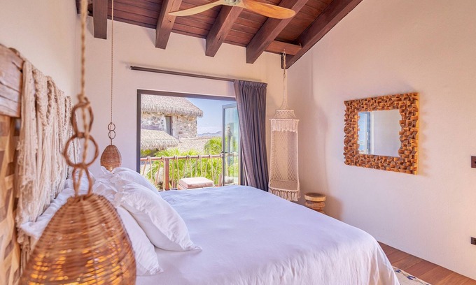 East End Apartment | Upper‑Level Suite with Loft & Private Deck in BVI