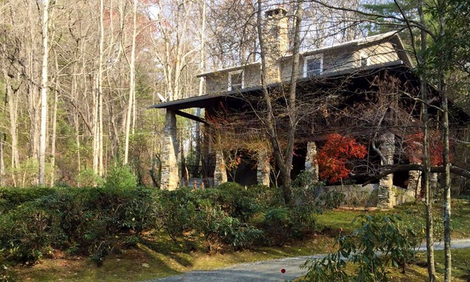 Cleveland House | Upscale Mountain Vacation Home - Beautiful Wooded Setting