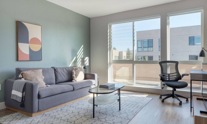 Mountain View Apartment | Upscale Mountain View 1BR w/Spa, Lounge & W/D, nr Shops, by Blueground