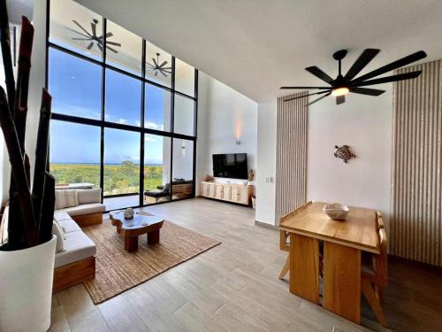 La Ceiba Apartment | Upscale Playa Bonita Loft with Pool & Ocean Views