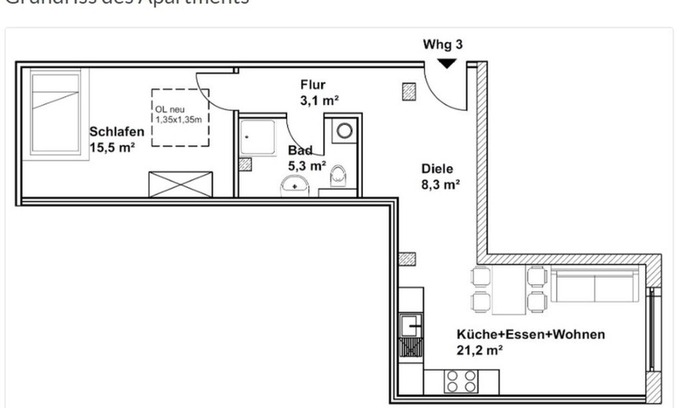 Wolfsburg Apartment | Upscale serviced apartment near VW plant - temporary living