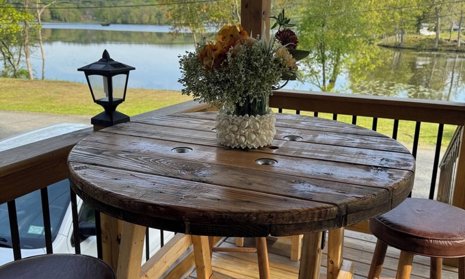 Nassau House | Upstate Lakefront-king bed, fire pit, fireplace,kayak, pontoon boat cruise