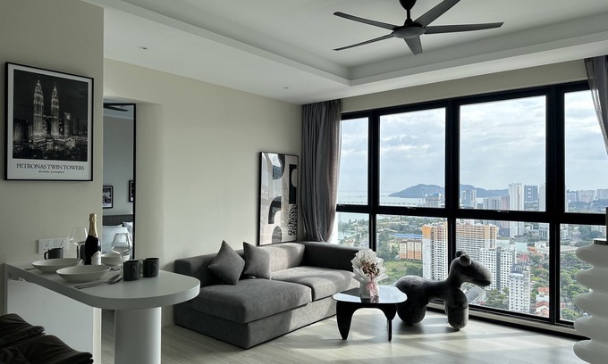 George Town Apartment | URBAN SUITES SEA VIEW GEORGETOWN PENANG