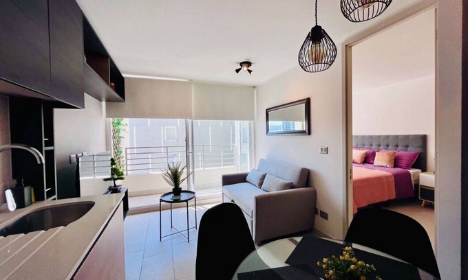 Downtown Santiago Apartment | Urban Victoria - Cowork Gym Washer Wifi