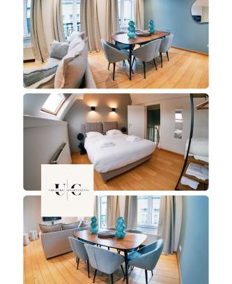 Saint-Laurent Apartment | Urbanchic Duplex Adalbert 2A