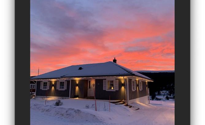 Salen Apartment | Utsikten i Sälens by
