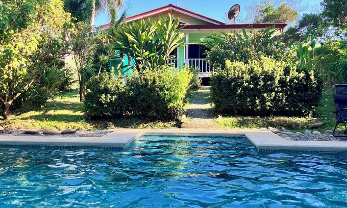 Ballena House | Uvita House, Private Big Pool, 5 min drive to the beach, 3bdr, Mtn Jungle View.