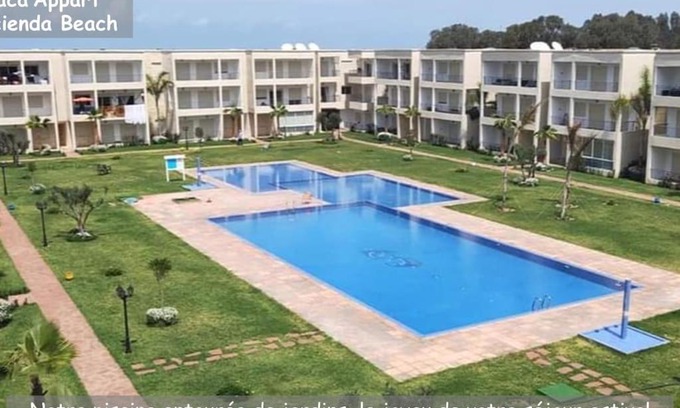 Lamharza Essahel Apartment | Vaca'Appart Hacienda Beach Appartement avec piscine & plage à Sidi Rahal