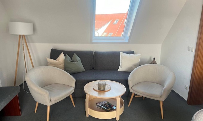 Lubben Cottage | Vacation apartment, WC/shower - Pension am Markt