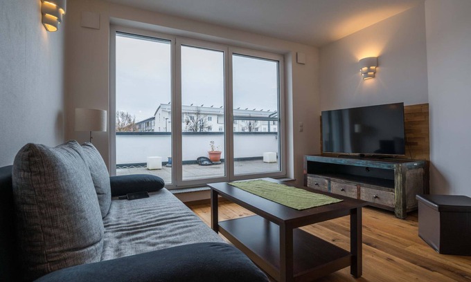 Waggershausen Condo | Vacation apartment zum Glück Friedrichshafen Penthouse for 2+2