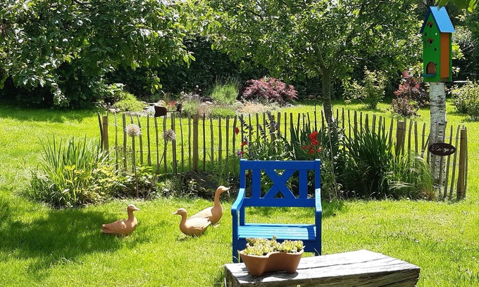 Illmensee House | Vacation apartment "3 Seen" with garden, near Illmensee and Lake Constance