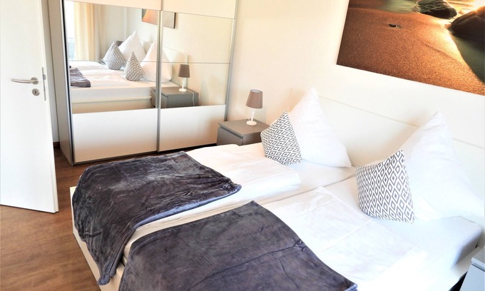 Oberrotweil Apartment | Vacation apartment B4, balcony, 57sqm, 2 bedrooms, max. 5 persons