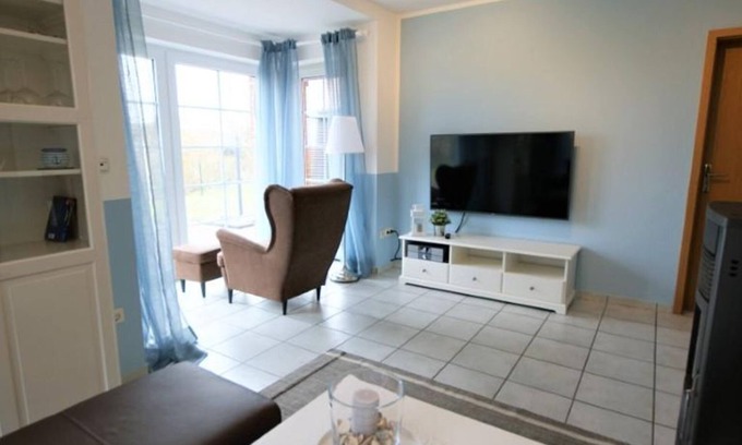 Eckwarder Ahndeich Apartment | Vacation apartment Strandkorb - Holiday apartments Huus Diekenblick