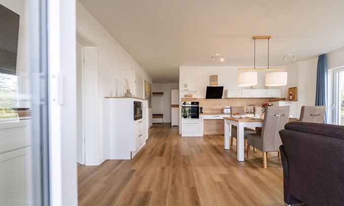 Schillig Apartment | Vacation apartment with its own sauna, wheelchair accessible - Second home on the North Sea