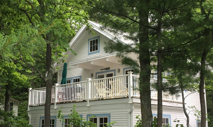 Forest Beach Apartment | Vacation at "The Boat House", Private Beach, Near Harbor Springs