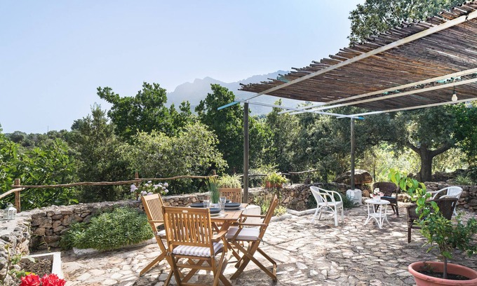 Oliena House | Vacation Home "Casa Ortu" with Mountain View, Private Pool & 2 Private Terraces
