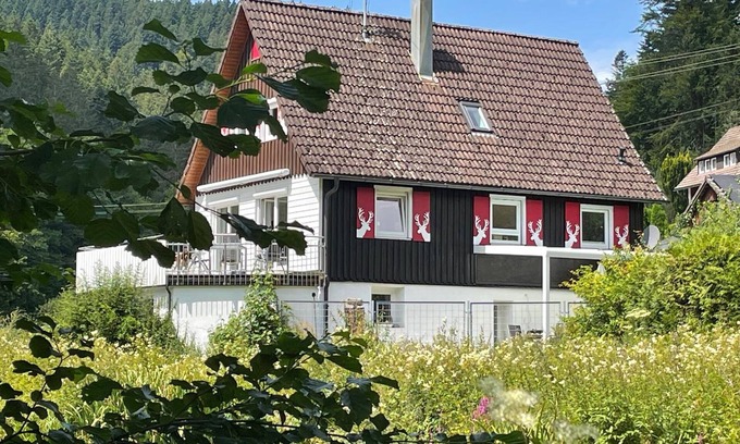 Ehlenbogen House | Vacation home Hirschle -Sauna, dogs, 3 bedrooms, 8 persons