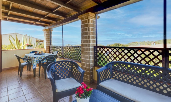 Arbus House | Vacation Home "Margherita" with Sea View, Private Terrace & A/C