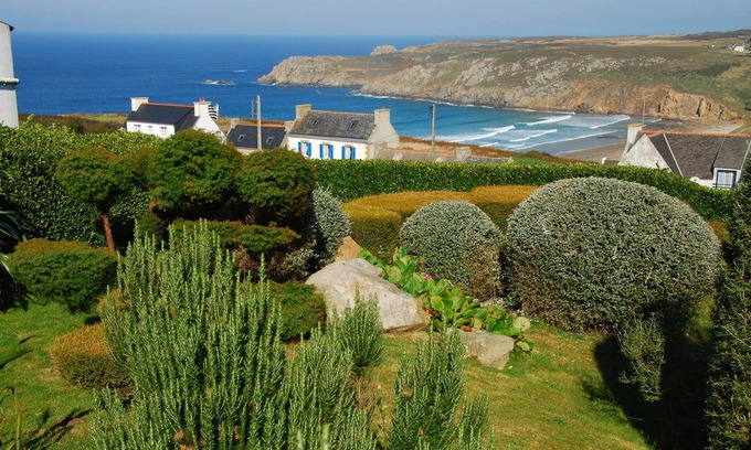 Plogoff House | Vacation home with a panoramic view of the sea