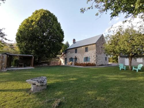 Pionsat House | Vakantiehuis Le Vieux Tilleul