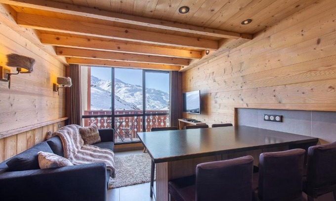 Val-Thorens Apartment | Val Thorens-Cosy Duplex avec vue Silveralp