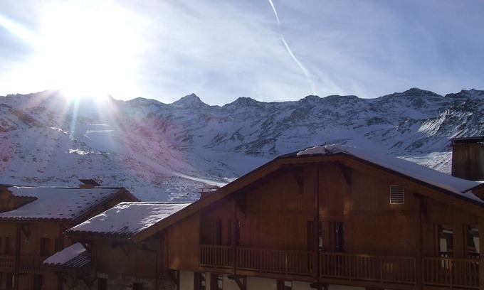 Val-Thorens Apartment | VAL THORENS, T2, 26M2, south facing, 2 bedrooms and living room, functional