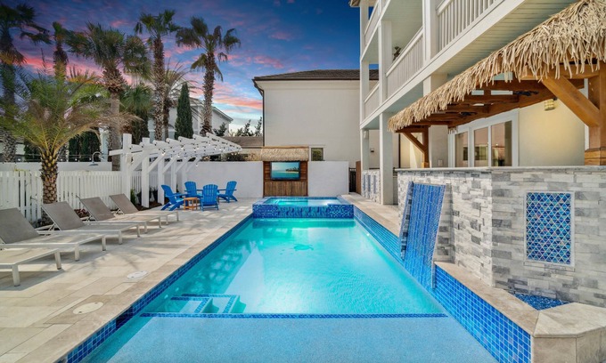 Frangista Beach House | Vast Cay Castle with Private Beach, Jetted Pool, and Game Room