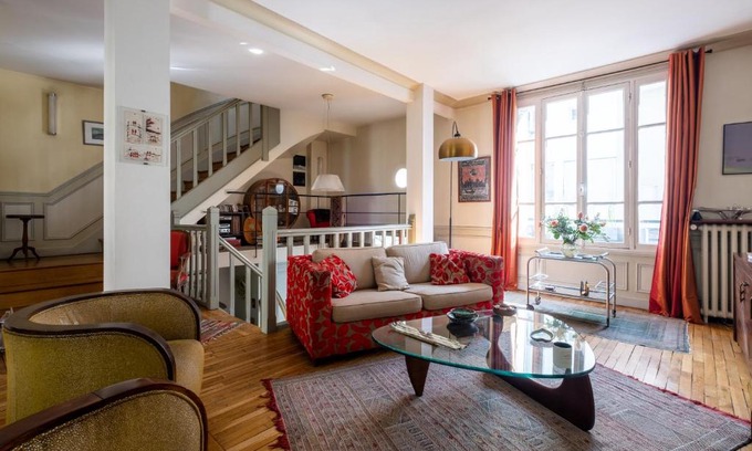 Quartier des peupliers House | Veeve - Style Bohème