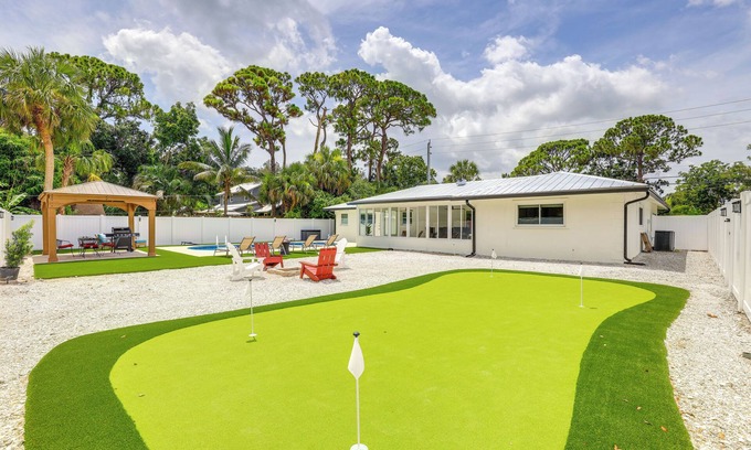 Vero Beach South House | Vero Beach Vacation Rental: Pool & Putting Green!