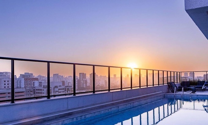 Indianopolis Apartment | Versailles: Moema Apartment Air Conditioning, Wi-Fi & Subway