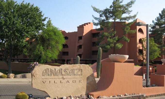 Paradise Valley Village Condo | Very attractive, peaceful, poolview,2 bedroom, 2 bath condo in Anasazi Village