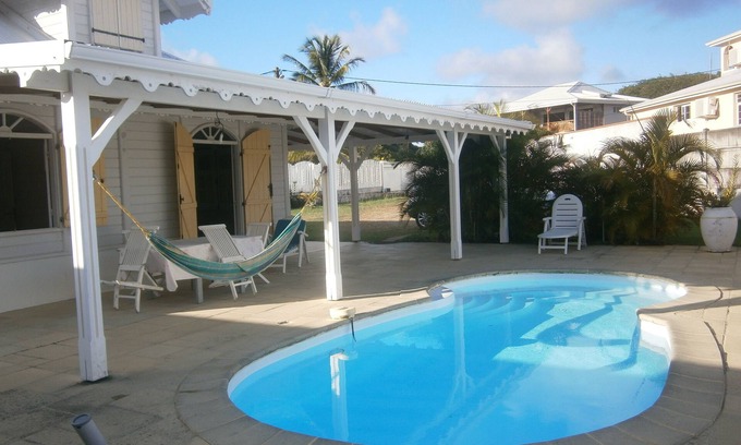 Sainte-Anne Villa | Very beautiful Creole Villa with swimming pool in Ste Anne Martinique 10 minutes from the beaches