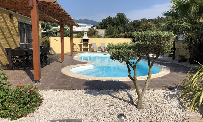Les Cluses Villa | Very beautiful wooded villa, heated swimming pool, breathtaking view - 8/10 people