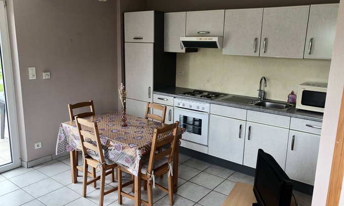 Jebsheim Cottage | Very bright gite, located at the edge of an orchard, in a quiet neighbourhood