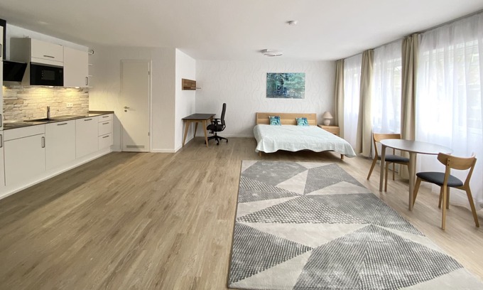 Innenstadt Apartment | Very central, spacious, bright studio apartment