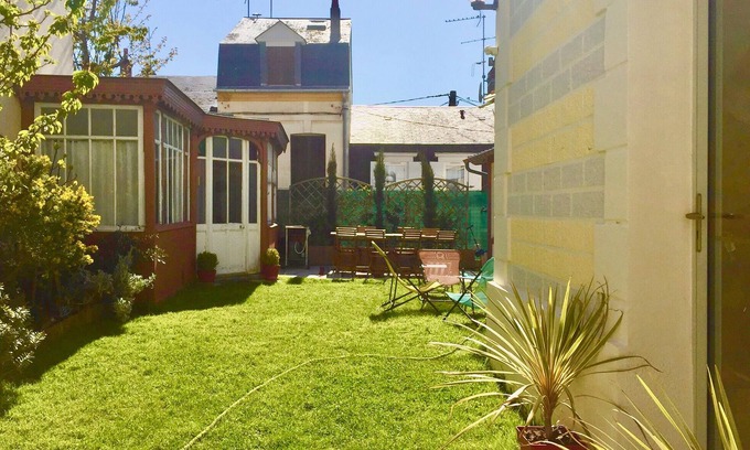 Trouville-sur-Mer House | Very cozy house for the fisherman boss - Beautiful GARDEN in the city center and quiet