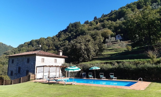 Coreglia Antelminelli Other | Very large house, surrounded by green, sunny, whit a private pool.