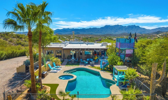 Rancho Del Cerro House | VERY Private Hilltop Hacienda with Spectacular 360 Degree Views