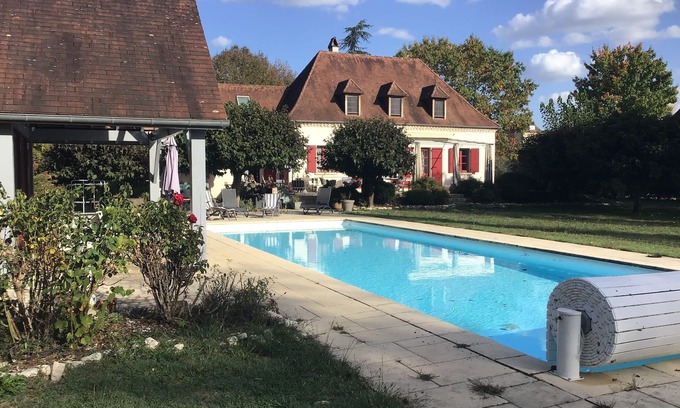Creysse House | Very quiet family home on the banks of the Dordogne river