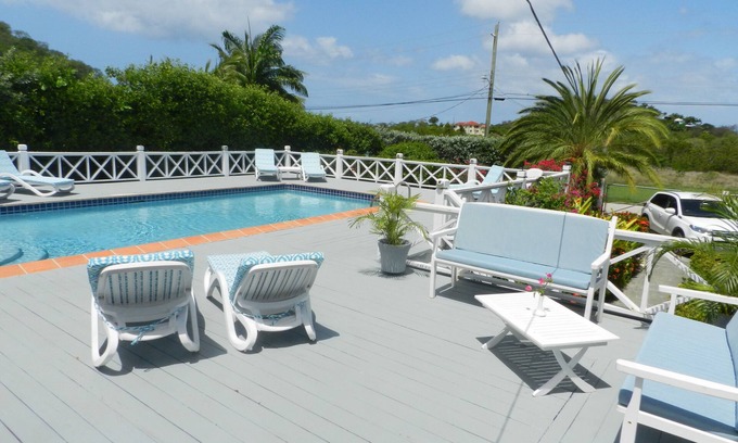 Jolly Harbour Villa | Very Spacious and Well Equipped 4 Bedroom Villa, Private Pool, A/C, BBQ, Wi-Fi