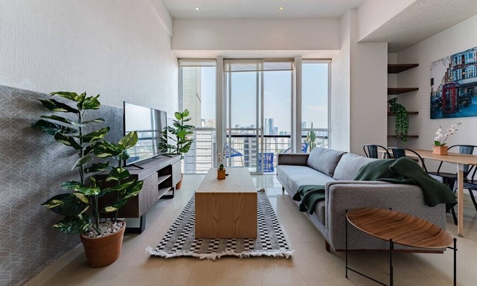 Anahuac Apartment | VH | Modern APT | Anáhuac | wifi + 2 BR | 220