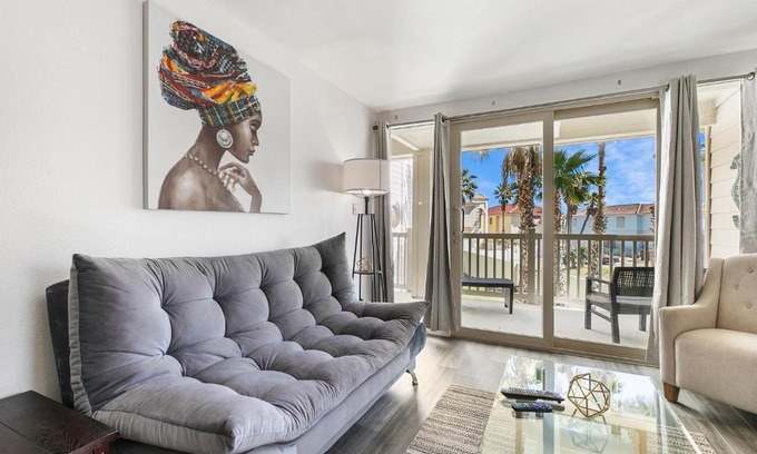 South Padre Island Apartment | Vibrant Modern Condo with Large Balcony and Stunning Ocean Views