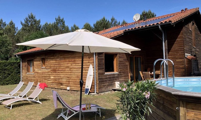 Vielle-Saint-Girons House | VIELLE SAINT GIRONS SMALL TERRACED HOUSE between forest and ocean