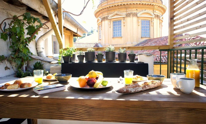 Old Town Apartment | Vieux Nice - Exceptional Apartment - Quiet and Terrace with views