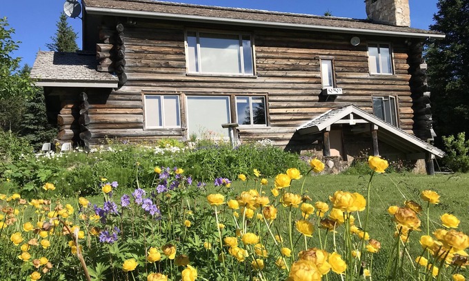 Diamond Ridge House | View! Secluded,Brief 10 minute drive to town, Family Friendly Log Home